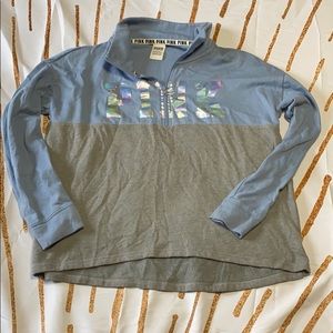 PINK SWEATSHIRT PULLOVER